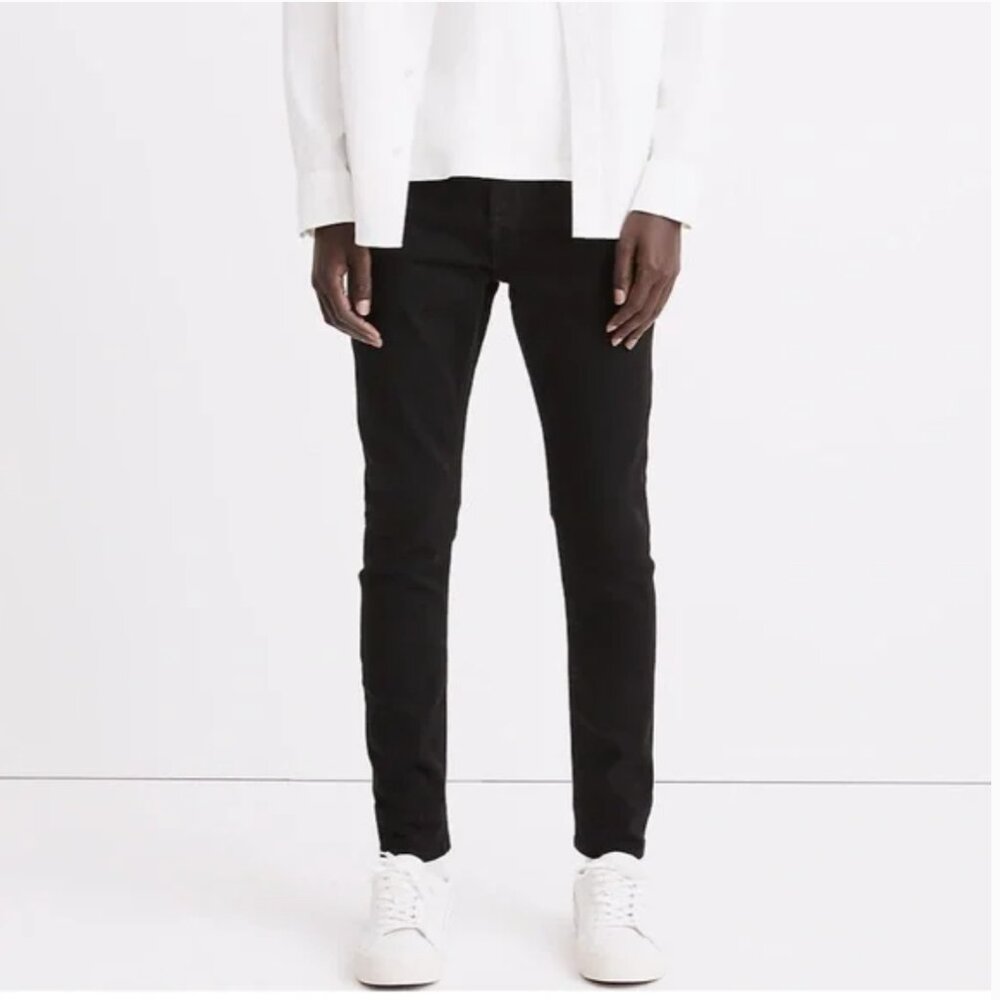 Madewell skinny jeans bainhart wash coolmax denim edition 34 x30